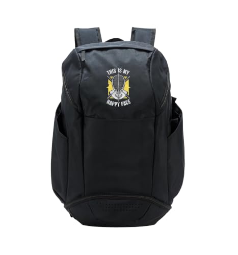 Fencing Sword Fight Swordsmanship Epee Foil Saber Fencer Sport Backpack