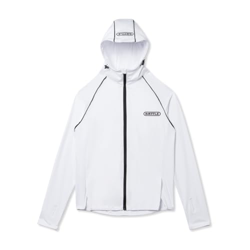 Battle Light Action Track Jacket - color: White, size: 4X-Large