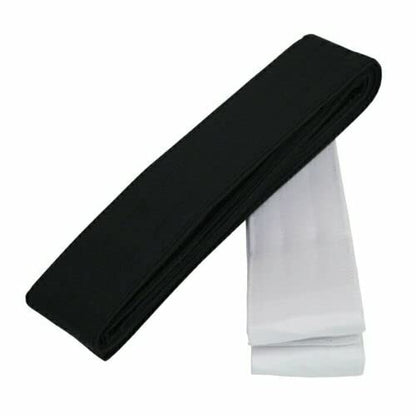 kaku obi Belt for iaido Japanese Traditional Cotton iaido Belt, kyudo Strap - color: White, size: Width 2.36 in