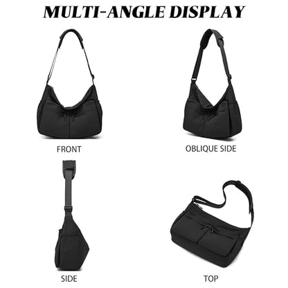 FSD.WG Crossbody Messenger Bag for men Shoulder Bag Large Capacity Laptop Bag Casual Bag - color: 59black