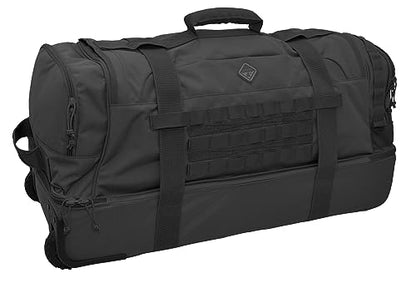 HAZARD 4 Shoreleave - Rolling Duffle Bag With Wheels and Handle - Large Heavy Duty Travel Luggage, Wheeled Camping Duffel Bags for Men and Women, Tactical Weekender Baggage (103.4L)