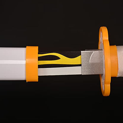 SV Anime Demon Sword Katana 41 Inch Decorative Collectible Gift Cosplay Sword,Various Styles Available - size: 41 in-Zenitsu