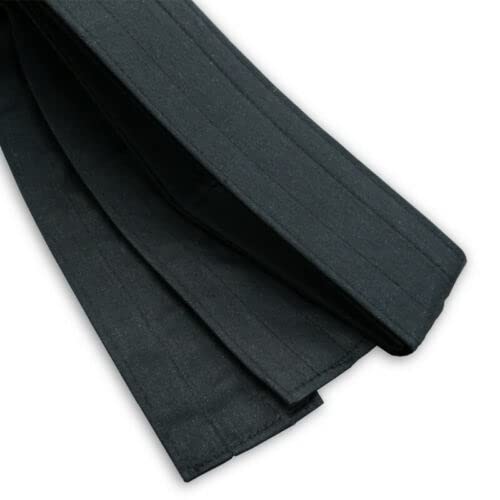 kaku obi Belt for iaido Japanese Traditional Cotton iaido Belt, kyudo Strap - color: White, size: Width 2.76 in