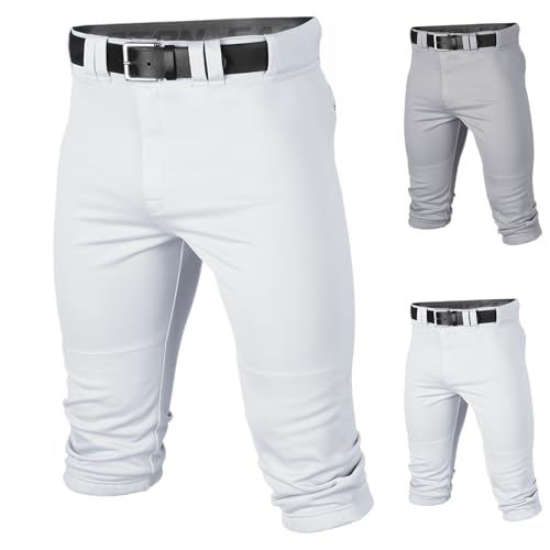 Easton Rival + Knicker Youth Baseball Pants - color: White, size: X-Large