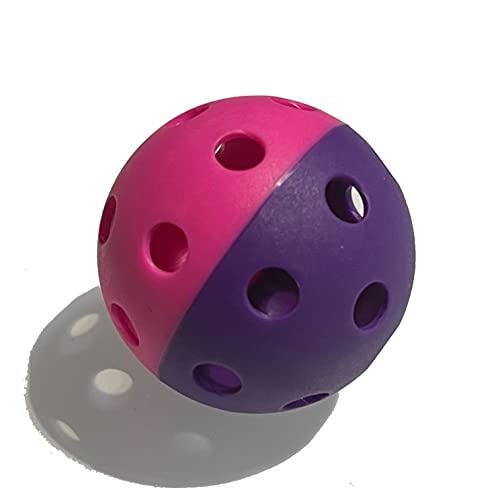 MaxBP 24 Golf Size Training Balls - color: Split Pink/Purple