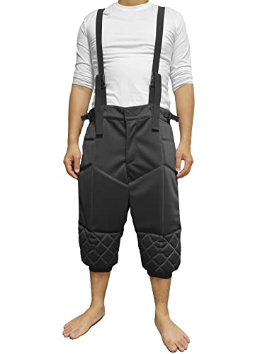 LEONARK Black 350N Hema Knickers Sparring Locust Pants Overlays for Hema Longsword Rapier Sabre Armoury - size: X-Large