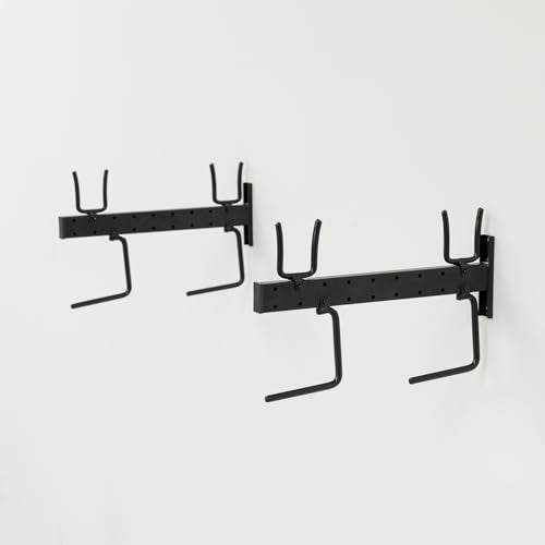 StoreYourBoard Ski and Snowboard Wall Mount, Ski Rack, Holds 4 Pairs