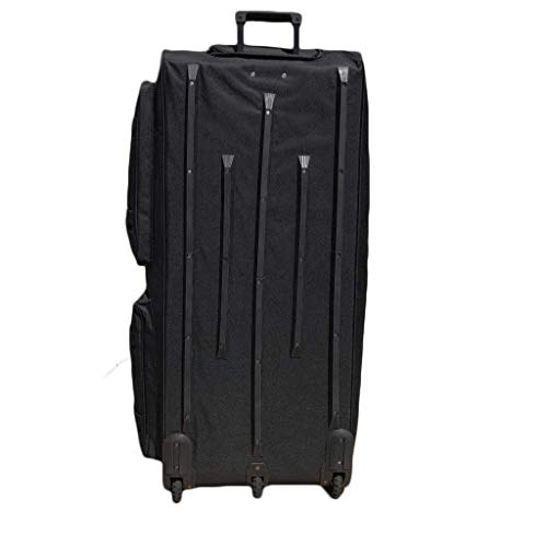 Gothamite 46-inch Rolling Duffle Bag with Wheels, XL Duffle Bag With Rollers, Heavy Duty Oversized Storage Bag - size: 46"