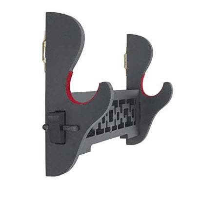 Sword Holder Wall Mount Samurai Sword Katana Wakizashi Display Holder Stand Bracket Hanger 1-Tier - color: 13.7 inch Padded