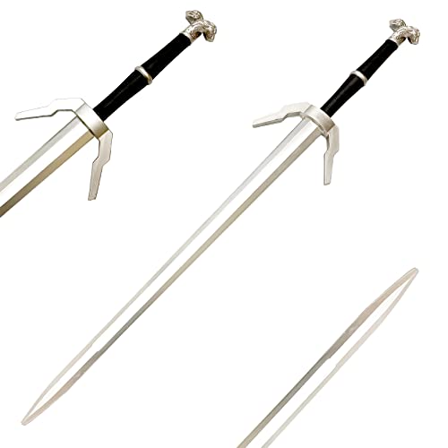 41 Inch Medieval Foam Hunting Long Sword for Cosplay LARP Costume Halloween - style: Twin Wolf