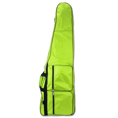 Fencing Bag - Junior Fencing Equipment Bag - Portable Fencing Sword Bag with Handle and Shoulder Strap - color: Grass Green