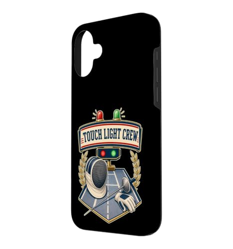 Touch Light Crew Fencing Scoring Box Case for iPhone 16 Plus
