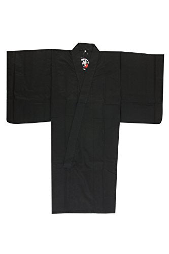 Edoten Japanese Samurai Hakama Uniform - color: Bk-black, size: Medium