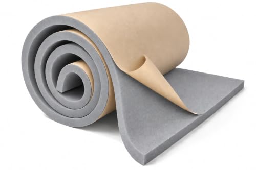 XCEL Marine Foam Roll with Self Adhesive (Gray, 54" x 12" x 1/4") - color: Gray, size: 54" x 12" x 1/4"