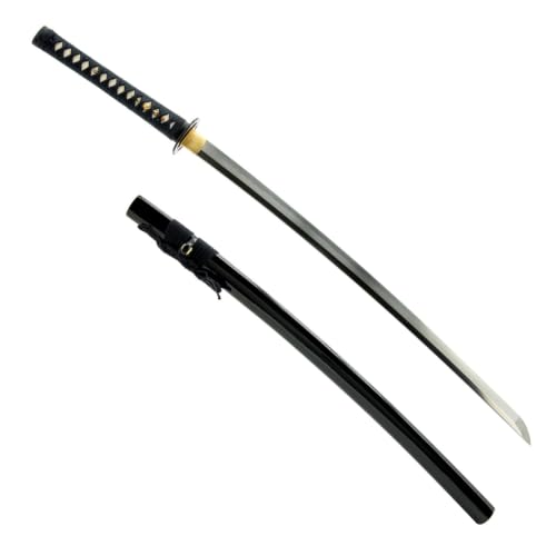 Four Winds Katana, Damascus Steel Hand Forged Full Tang Japanese Sword