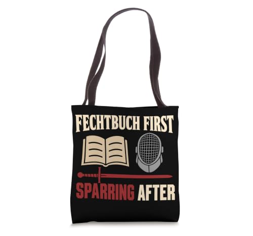 HEMA Longsword Historical Fencing Martial Arts Gift Tote Bag