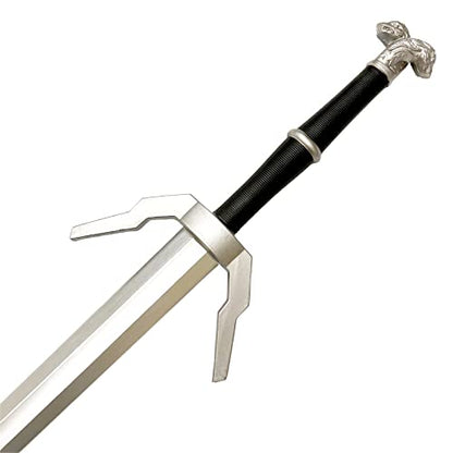 41 Inch Medieval Foam Hunting Long Sword for Cosplay LARP Costume Halloween - style: Twin Wolf