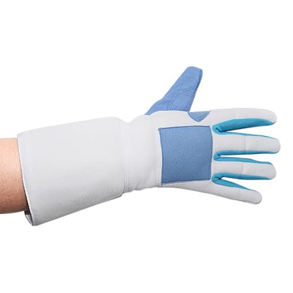 JIAHG Adult Youth Right Hand Padded Fencing Glove Breathable Knitted Anti Slip Training Fencing Glove Padded Hand Protection - size: X-Small