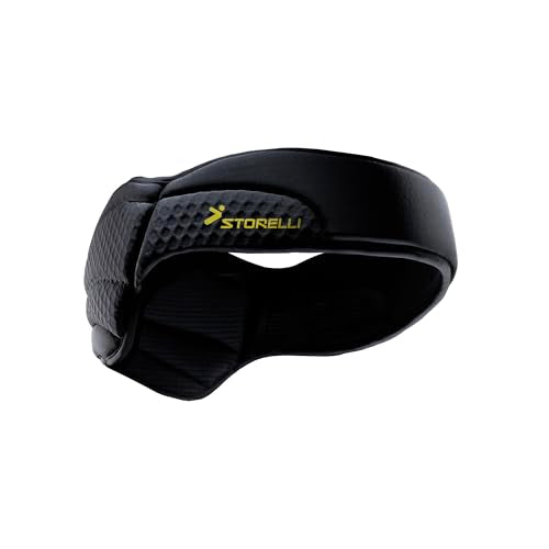 Storelli ExoShield Soccer Head Guard, Protective Padded Headgear - color: Black / Legacy, size: 4