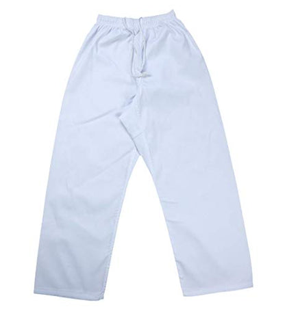 Karate Uniform with Free Belt , White Karate Gi for Kids & Adult Size 000-6 - size: Size 0000/100CM (3-3'5")