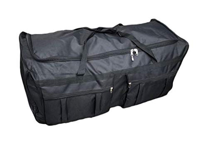 Gothamite 42-inch Rolling Duffle Bag with Wheels Oversized Luggage Bag Hockey XL Duffle Bag With Rollers Heavy Duty - size: 42"