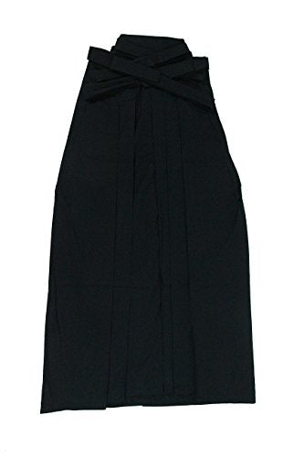 Edoten Japanese Samurai Hakama Uniform - color: Bk-navy, size: Medium