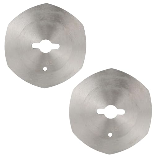2-Pack Rotary Cutter Blades Replacement Rotary Blades