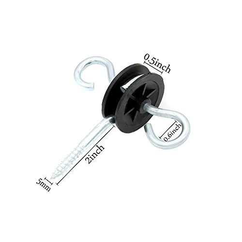 2 Set Electric Fence Spring Gate Handles Kit
