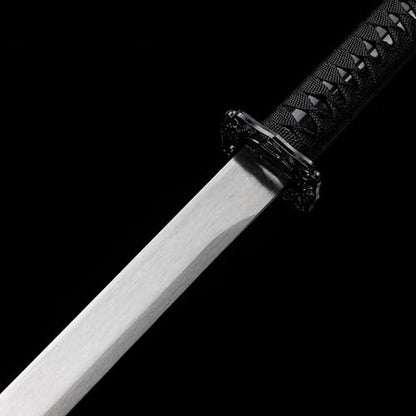 Hand-Forged Samurai Katana, High Strength Full Tang Kendo Training Sword, Luxury Japanese Sword for Cosplay, Anime Collection, Home Decor & Gift Unsharpened