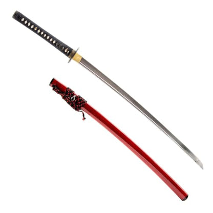 Katana Samurai Sword, 1045 Carbon Steel, Hand Forged, Full Tang - color: Last Samurai