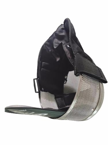 ASAki LV2 CE1600N Hema Fencing Mask,Constructed of Stainless Steel,with Full Coverage Lining,Breathable and Adjustable. - size: Large