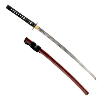 1045 Katana, Hand Forged Full Tang Japanese Sword | Classic Tsuba Series - color: Gold 716