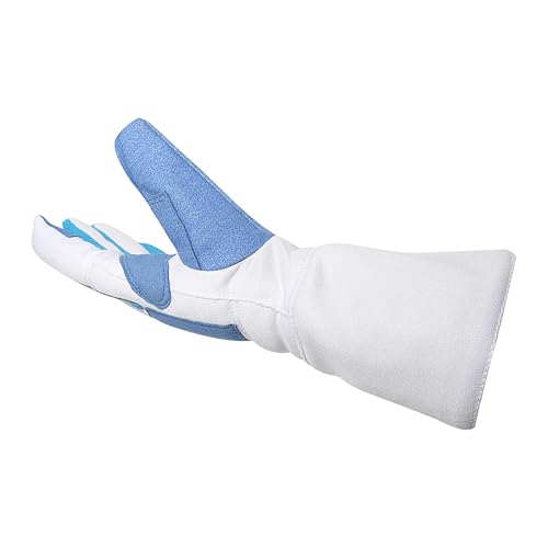 JIAHG Adult Youth Right Hand Padded Fencing Glove Breathable Knitted Anti Slip Training Fencing Glove Padded Hand Protection - size: X-Small