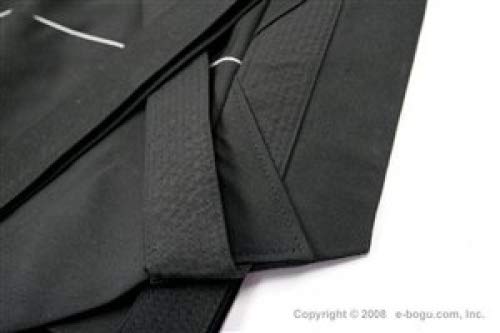 E-BOGU Black Tetron Hakama for Kendo, Iaido and Aikido - size: 29