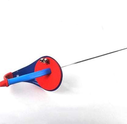 Fencing Electric Sword Weapon, National Grade Electric Fencing Sword with Handle Grip, Professional Complete Standard Fencing Gear for Fencer, 41.34" Blade Fencing Epee/Foil/Saber(Right Hand) - color: Saber(Right Hand)