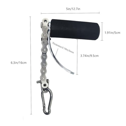 Pro Arm Wrestling Exerciser Strengthener Muscle Strength Equipment Hand Forearm & Grip Trainer Fitness Equipment for Home Gym Workout,Sponge Handle