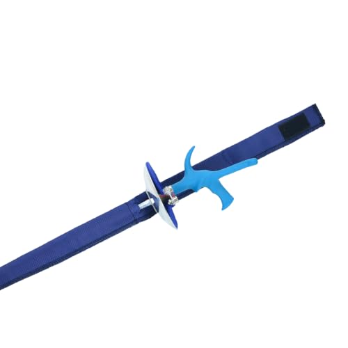Fencing Bag - Sling Shoulder Fencing Sword Bag for Foil Sabre and Epee - Thickened Fencing Weapons Bag - color: Blade Bag-Blue