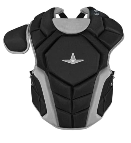 All Star Top Star NOCSAE Certified Baseball Catcher's Chest Protector - Ages 9-12
