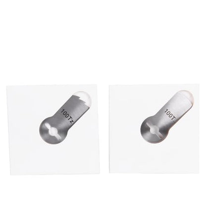 100Mm Shawarma Knife Electric Kebab Slicer Replacement Blades For Doner Kebab Gyro Slicer (Round Blade) - color: Round Blade