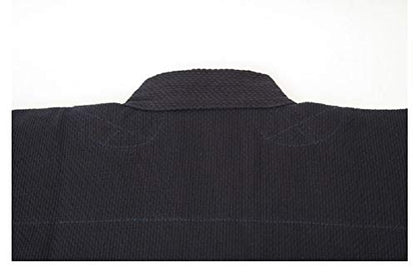 E-BOGU 100% Cotton Kendo gi, Available in Navy Blue and White, Martial Arts Jacket, Top Only - color: Navy Blue, size: 3