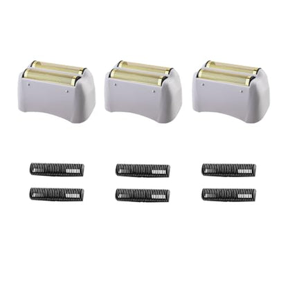 Replacement Foil Compatible with andis Model TS-1 TS-2 17235 Foil Shaver - color: Golden 3 Pack