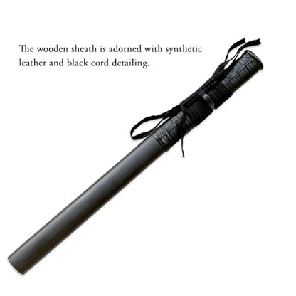 34" 1065 Carbon Steel Sword with TPR Handle and Full Tang Sword