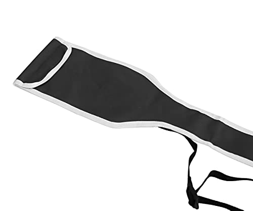 LEONARK Fencing Sword Sling Shoulder Bag for Foil Epee and Saber - Hema Longsword Bag Cover Case for Fencing Weapons - style: Sword Bag-black