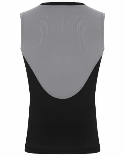 Runhit Youth Baseball Chest Protector Softball Lacrosse Football Padded Compression Shirt Heart Guard Sternum Protection - color: Black Gray, size: X-Large