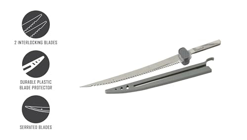 Smith's Replacement Fillet Blades Electic Fillet Knife 8 in Silver 8" 51262