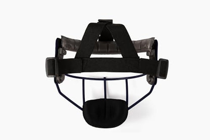 Defender Fielder’s Wire Mask - High-Impact Steel Infielder Face Guard for Softball & Baseball - Adult & Youth Sizes - Lightweight, Maximum Visibility & Secure Fit - color: Navy, size: Youth