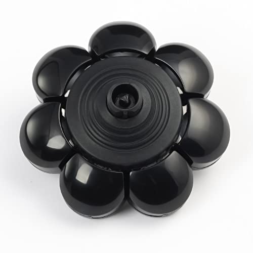 Electric Shaver Replacement Head 8 Heads for Bald Men Wet and Dry Compatible Waterproof 8D Upgrade Replacement Blades - color: Black3