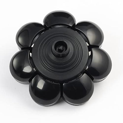 Electric Shaver Replacement Head 8 Heads for Bald Men Wet and Dry Compatible Waterproof 8D Upgrade Replacement Blades - color: Black3