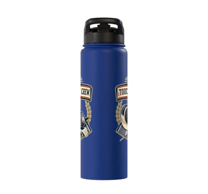 TOUCH LIGHT CREW Fencing Scoring Box Stainless Steel Insulated Water Bottle - color: Royal Blue