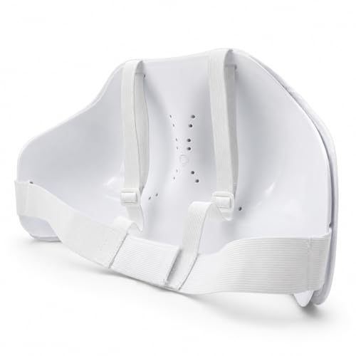 Women’s Fencing Chest Protector, Hema Chest Guard with Polyester-Covered Front Panel and Adjustable Back Straps, Lightweight Training Chest Guard for Hema and Fencing - size: Small